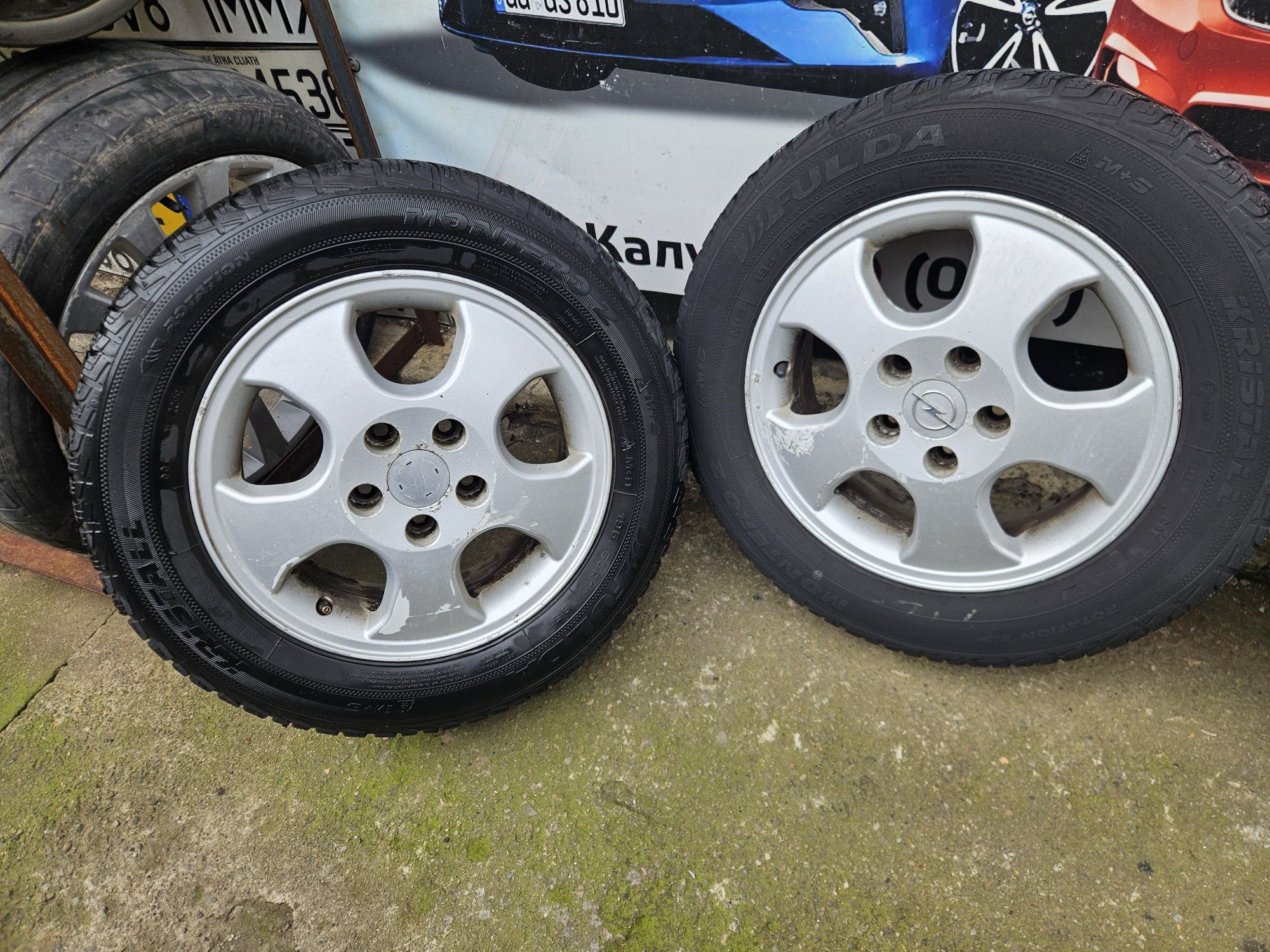 Диски Титани Опель R15 5x110 ET49 J6 Вектра Астра Зафіра Комбо Калібра