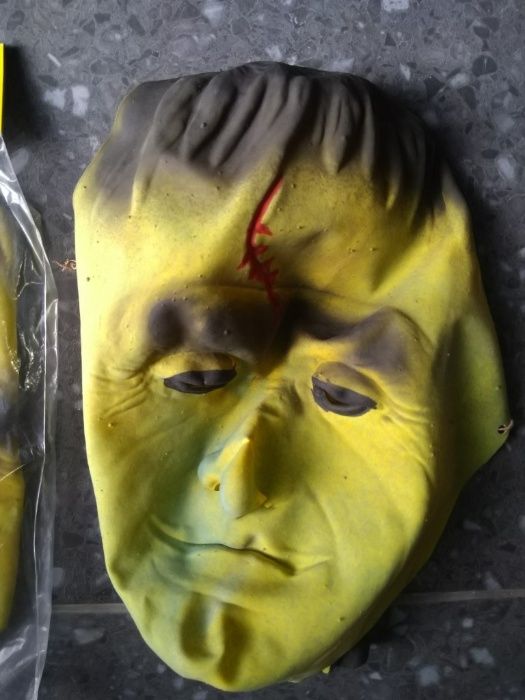 Máscara Frankenstein em Silicone – Carnaval e Halloween