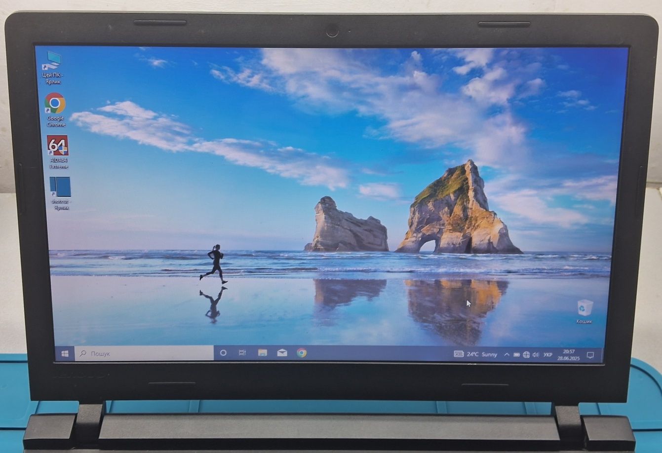 Ноутбук Lenovo 100-15IBY 4 ядра / 4 потоки
