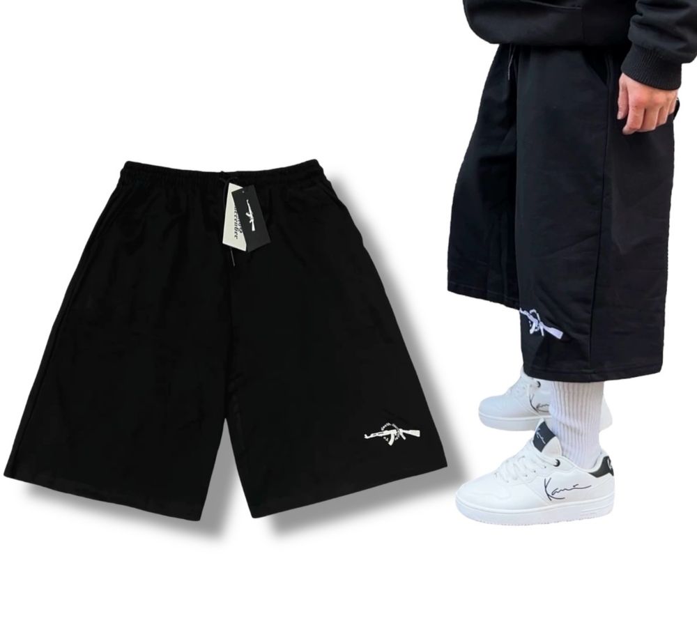 Baggy Y2K war sweatshorts racer sk8 широкі оверсайз спортивні шорти
