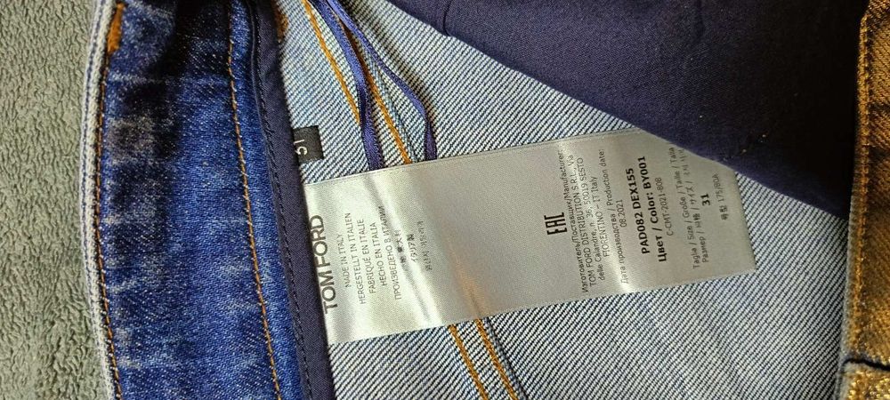 Tom ford. Джинсы. Оригинал. Италия
