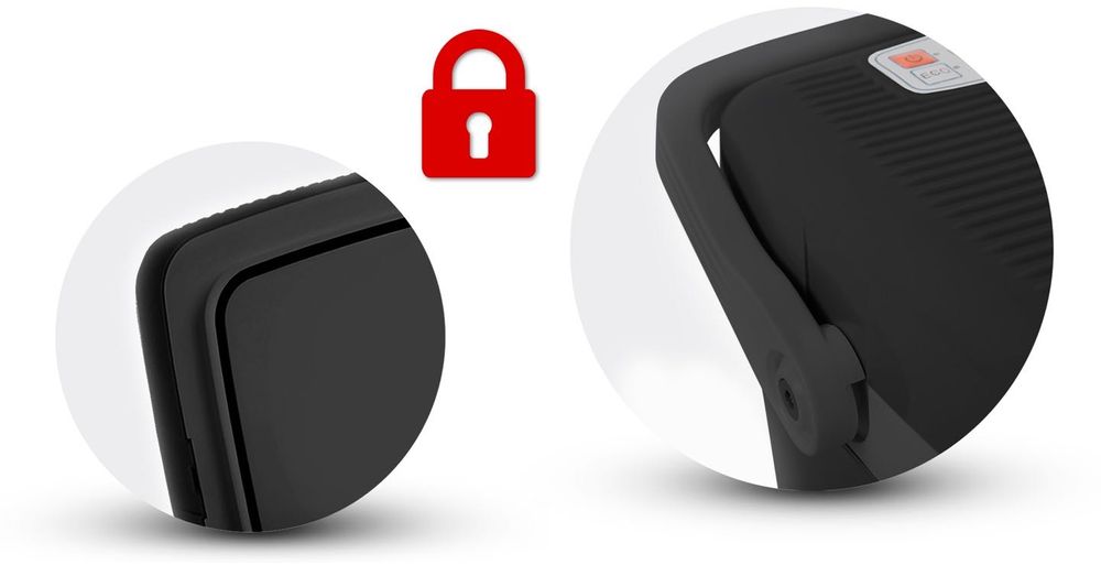 lodówka turystyczna samochodowa 12v/230v usb 29l czarna funk. grzania