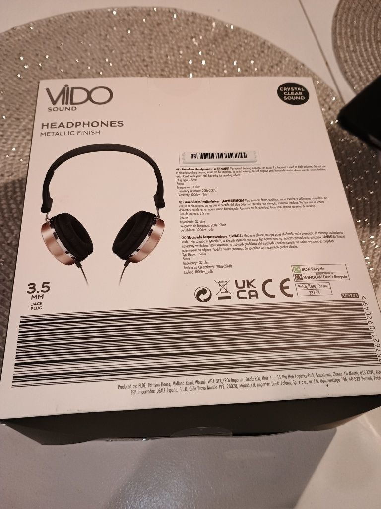 Słuchawki Vido Sound nowy