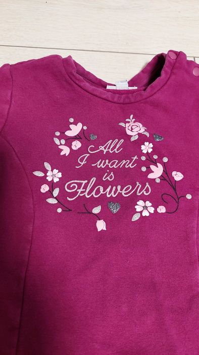 Костюм флісовий утеплений 30 36 міс 98 см для дівчинки теплий