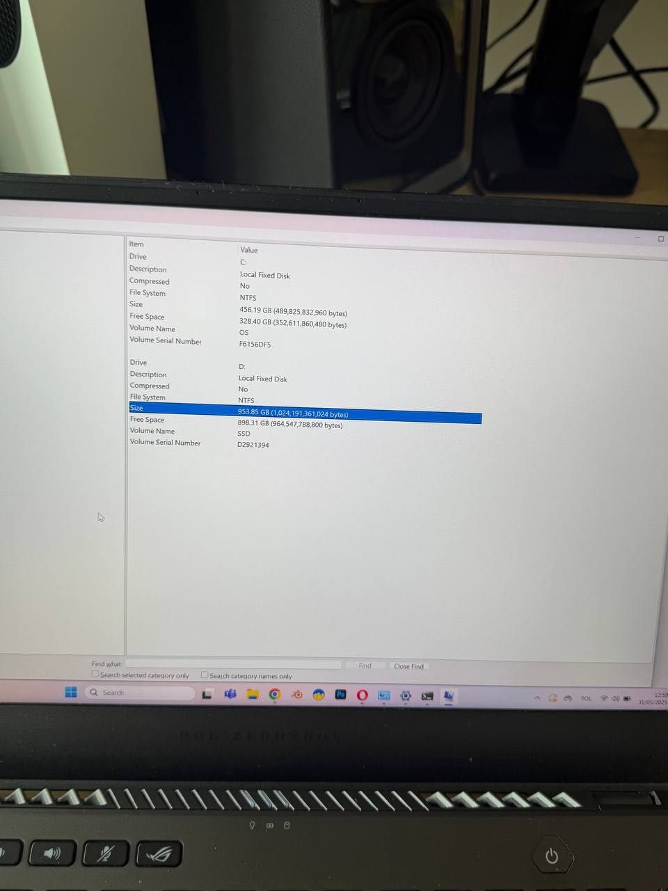 Asus ROG Zephyrus GA503Q - Ryzen 9, 1 TB, Nvidia RTX 3070
