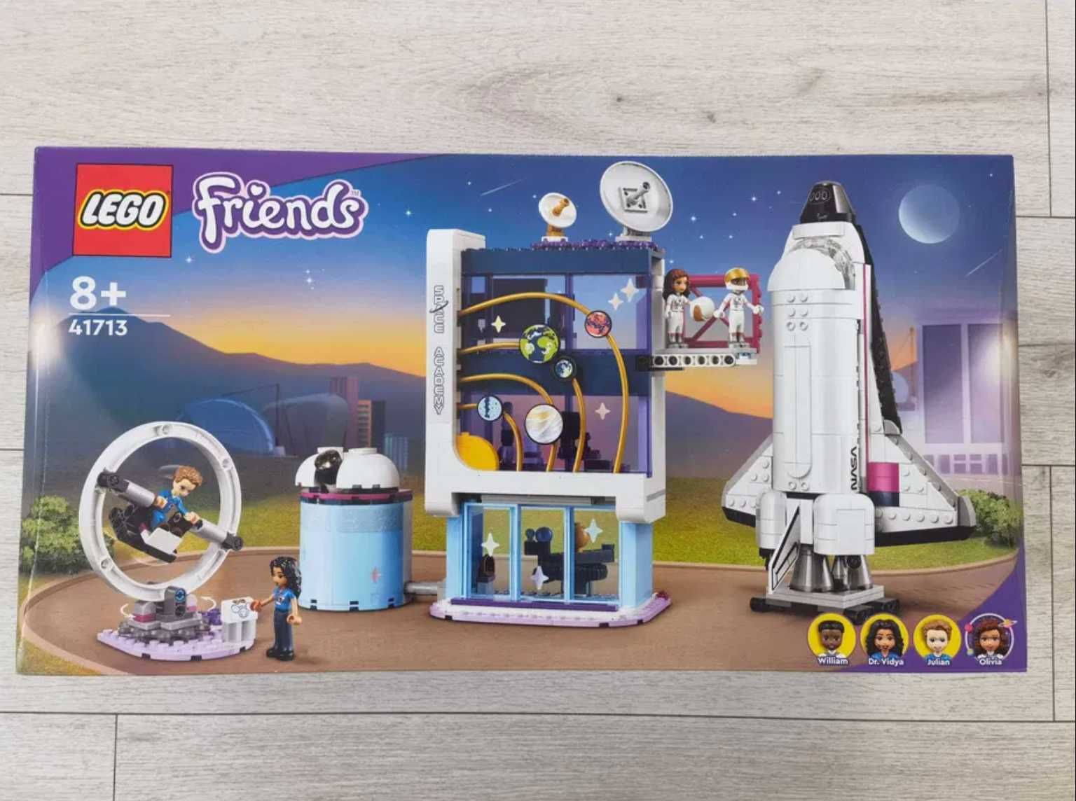 Oryginalny NOWY zestaw LEGO Friends Kosmiczna akademia Olivii 41713