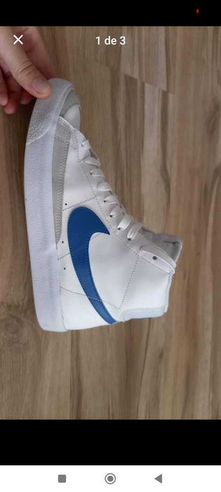 Nike Blazer Branco e azul