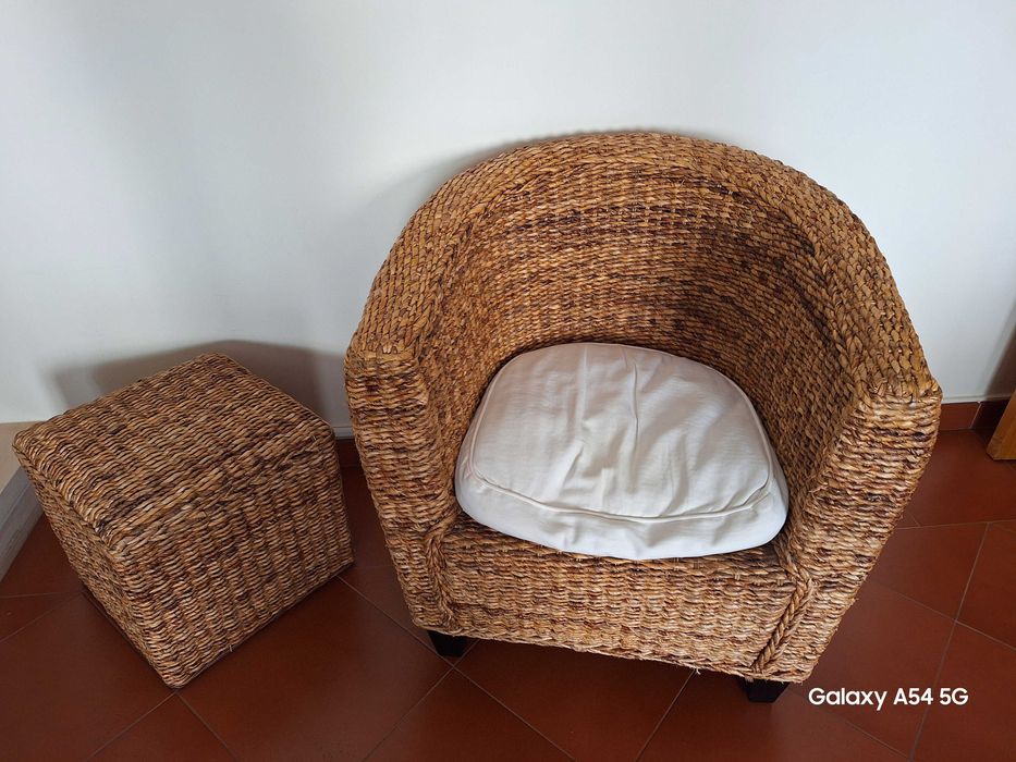 Cadeirão de verga (sala ou jardim)
