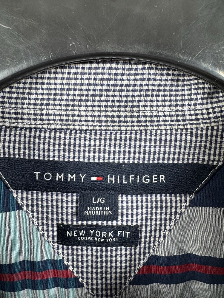 Tommy Hilfiger New York Fit koszula w kratkę L