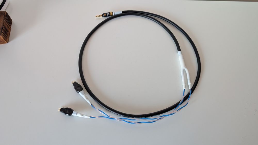 Cabo headphones balanceado HD600