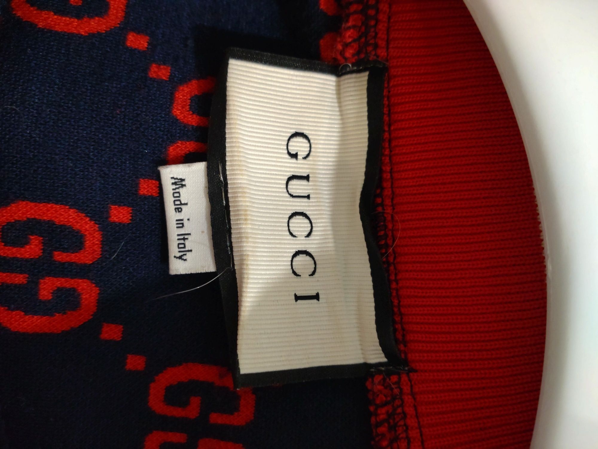 Bluza Gucci na zamek 100% bawełna