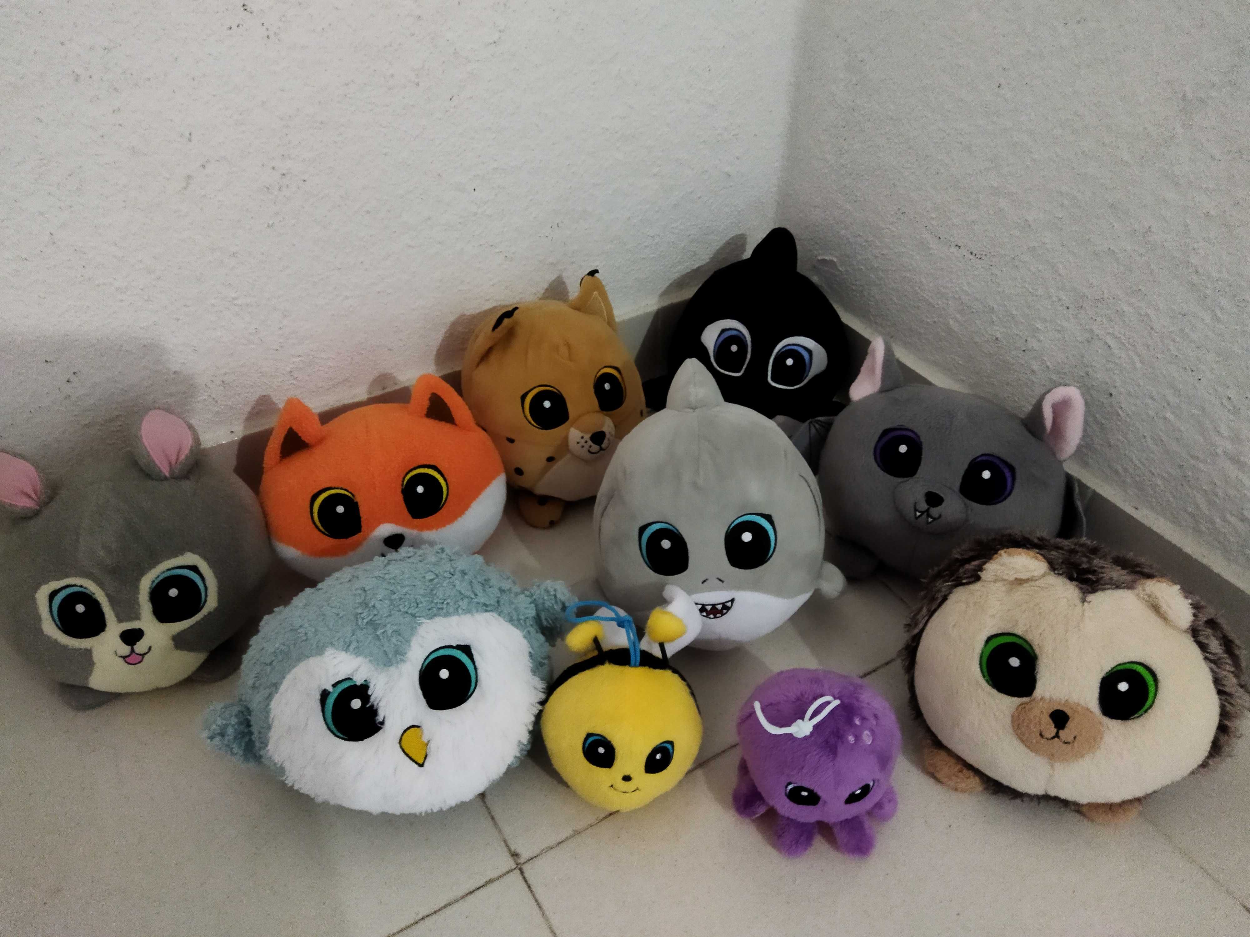 Peluches do Bando do Bosque