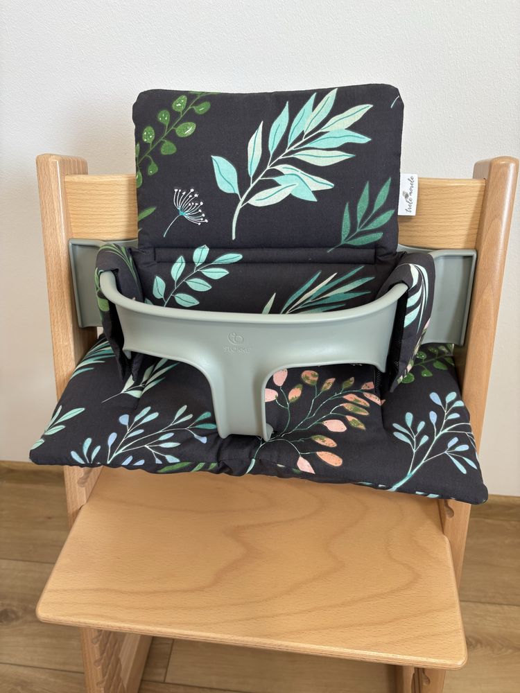 Bawełniane poduszki do Stokke Tripp Trapp Baby Set pokrowce 2w1