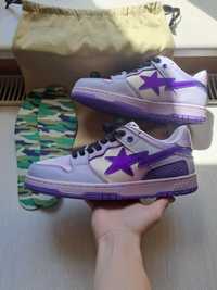Sneakersy A Bathing Ape Star Purple OKAZJA