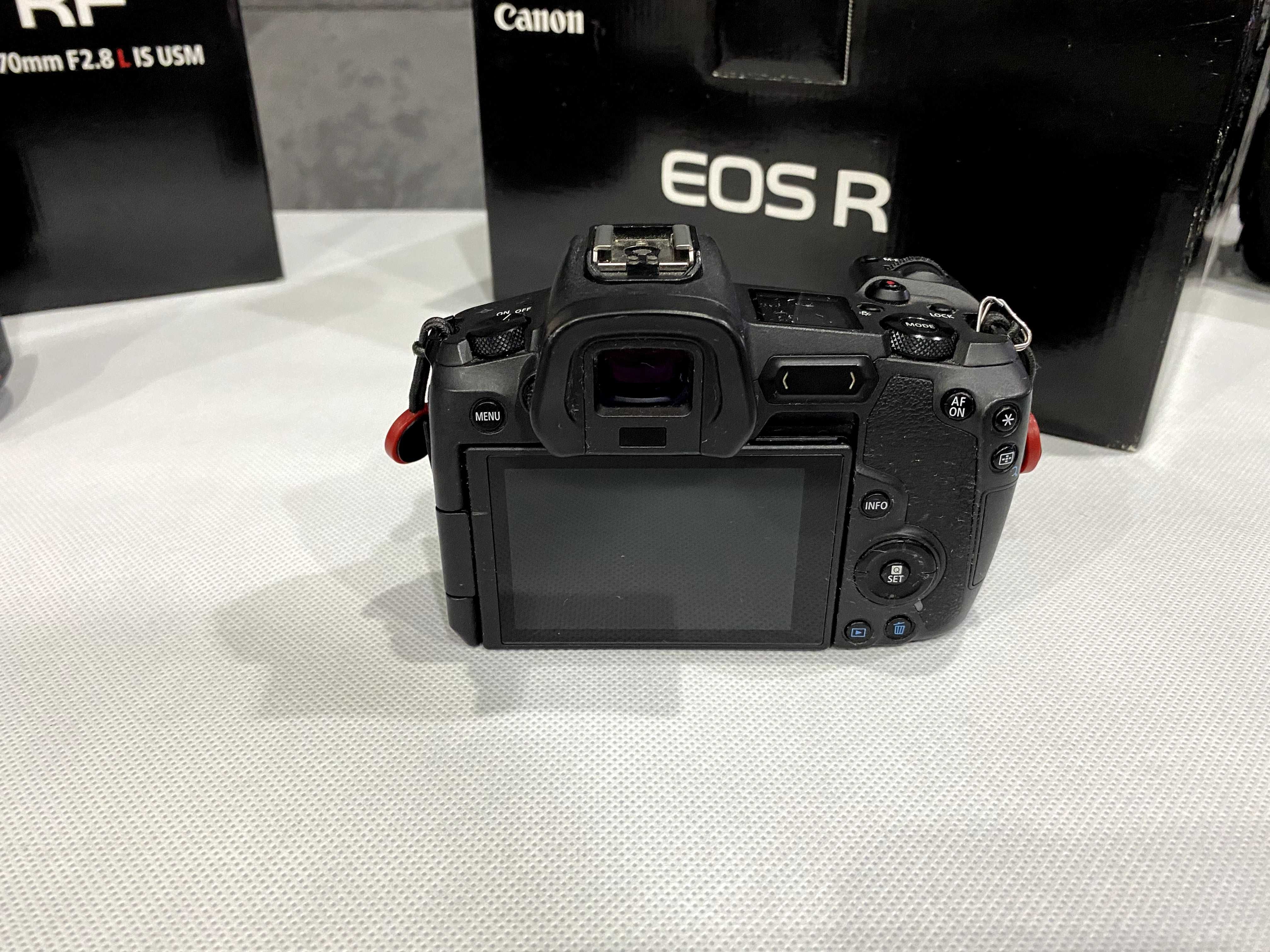 Canon Eos R + obiektyw Canon RF 24-70 mm f/2.8 L IS USM + AKCESORIA