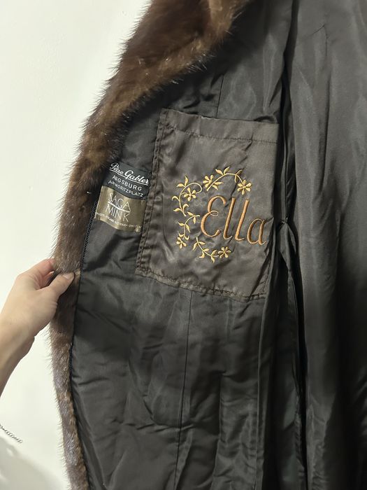 Luksusowe futro z norki SAGA MINK - recznie szyte, eleganckie