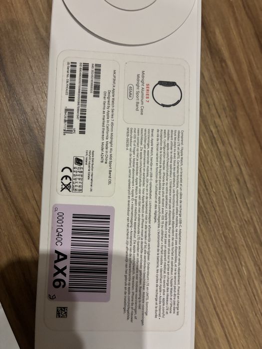 APPLE watch 7 GPS cellular komplet