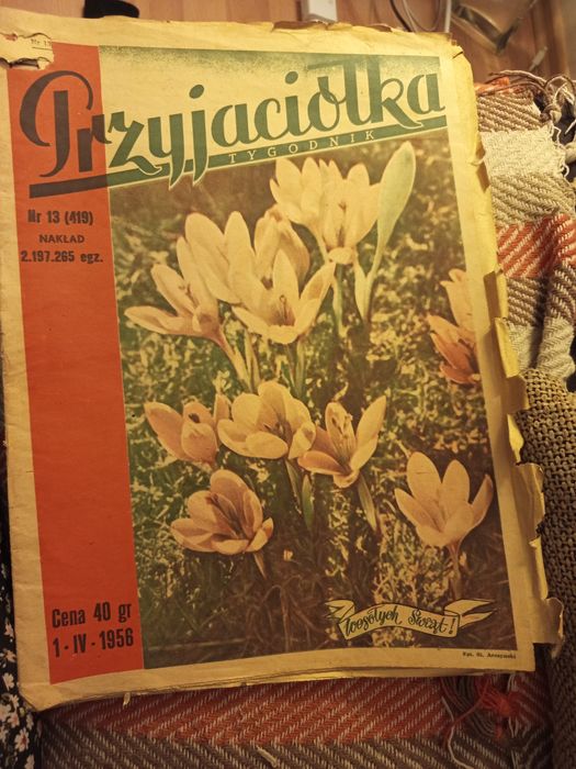Gazeta Przyjaciółka z lat 50, 60 i 70