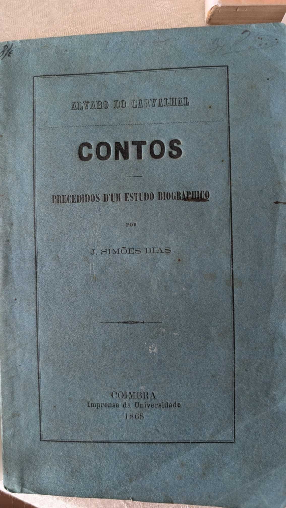 Contos - Álvaro do Carvalhal 1868