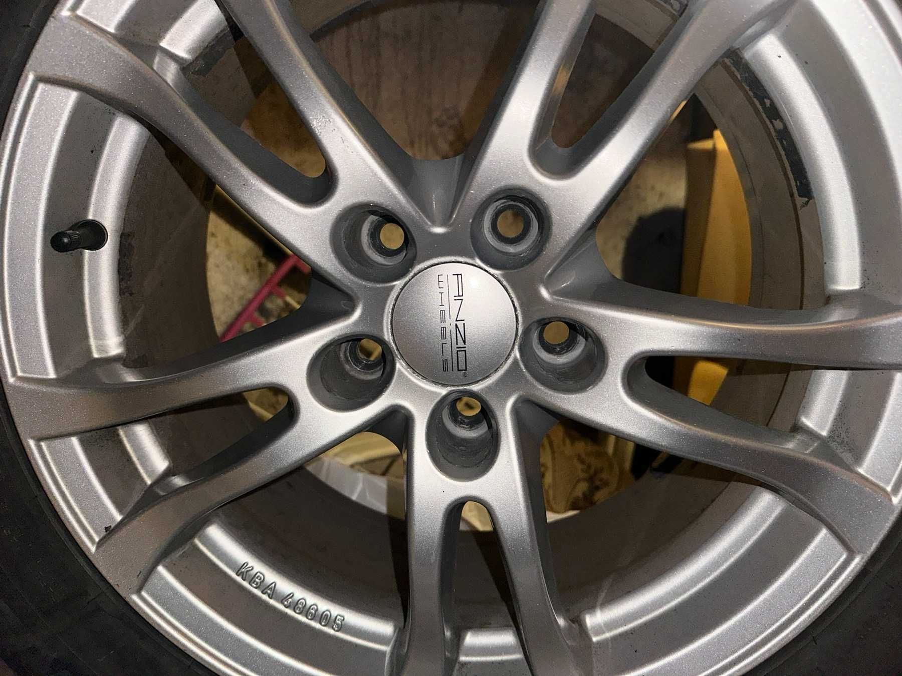 Felgi Anzio + opony zimowe Bridgestone