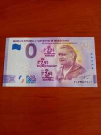 Banknot 0 euro  100 rocznica urodzin Kazimierza Górskiego.