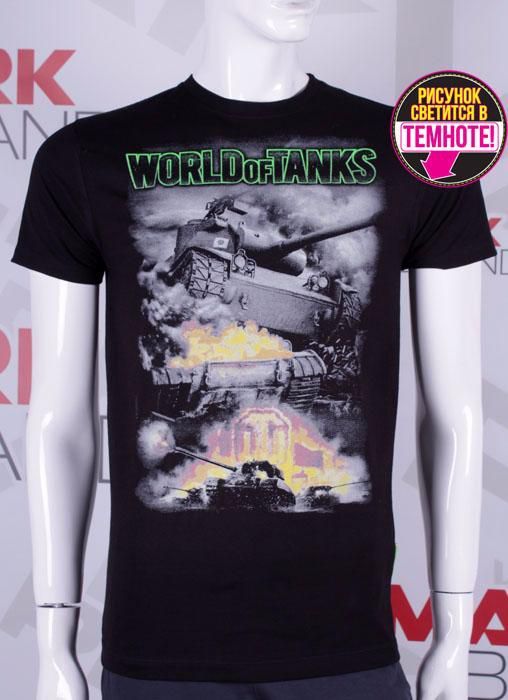 Футболки мужские WORLD of TANKS танки танк