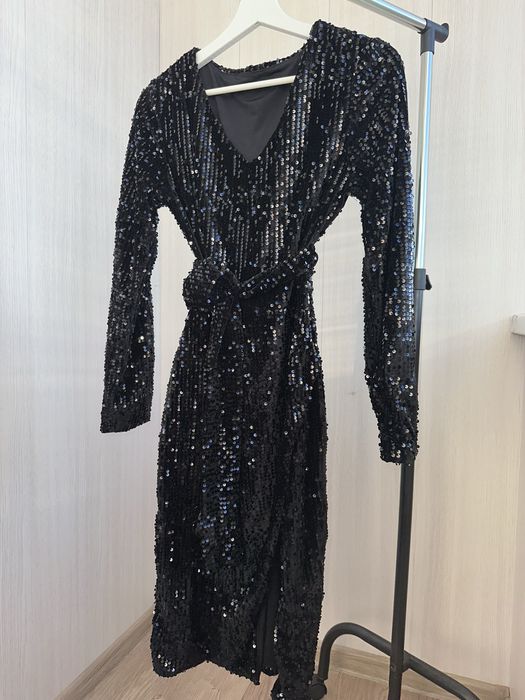 Платье вечерние в пайетку на девочку