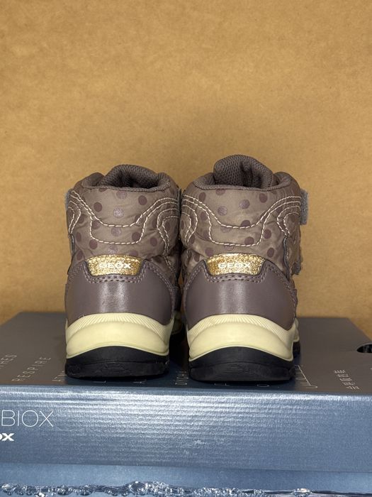 (24 р) Дитячі зимові черевики Geox Flanfil, Устілка 15.4 см