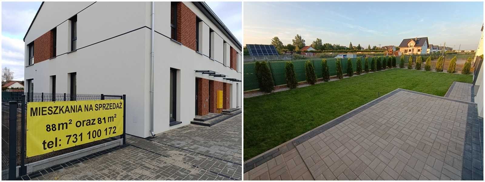Nowe mieszkania na sprzedaż. Lubliniec ul. Chabrowa 81 m2 oraz 88 m2