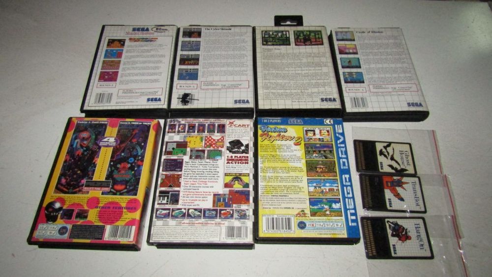 Lote de Jogos Sega Mega Drive / Master System - Ler Anúncio