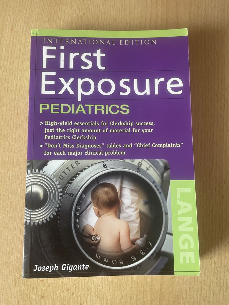 First Exposure - Pediatrics, Joseph Gigante, Lange