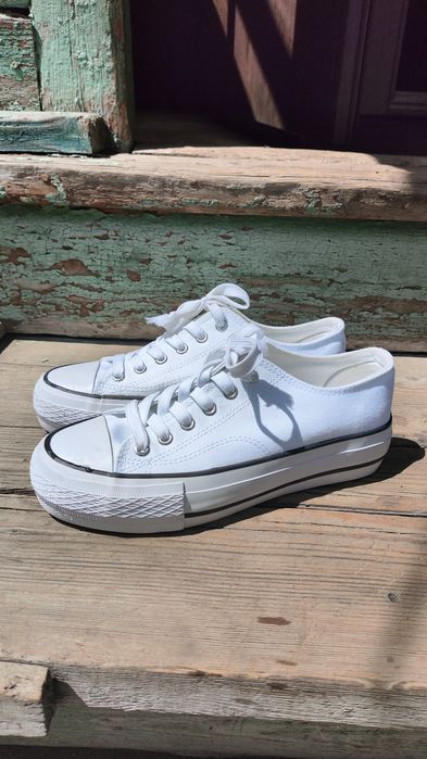 Кеды на высокой подошве