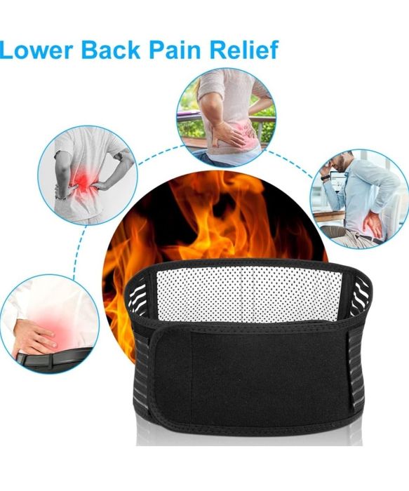 ACWOO Pas na plecy, samonagrzewający się pas biodrowy, oddychający