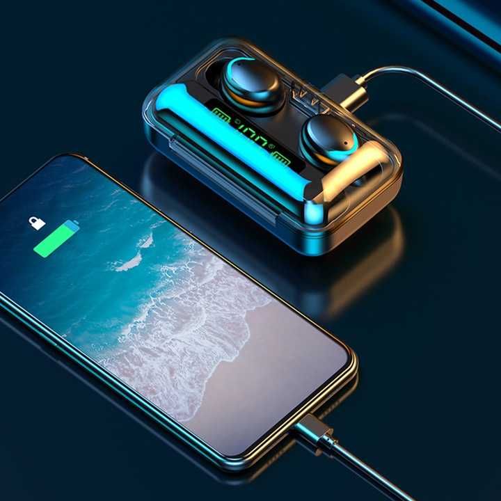 NOWE Orginalne Słuchawki LTC BLUETOOTH z Mikrofonem Powerbank