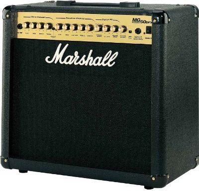 Комбоусилитель Marshall MG50 DFX, комбик для гитары.