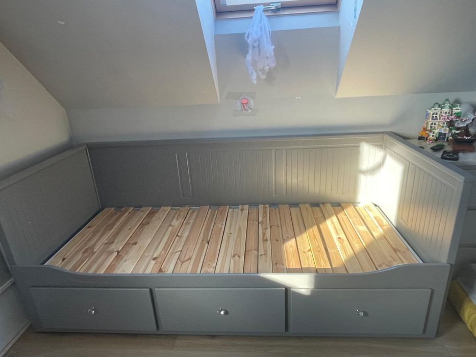 Łóżko  drewniane hemnes 80x200 powkne uchwyty