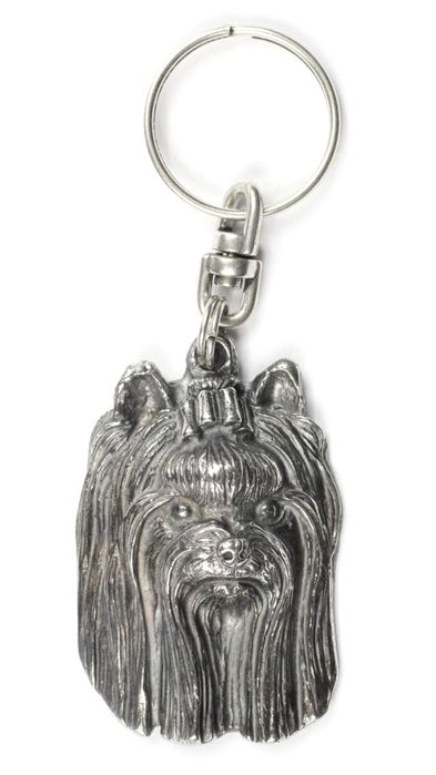 Yorkshire Terrier brelok do kluczy posrebrzany Art-Dog
