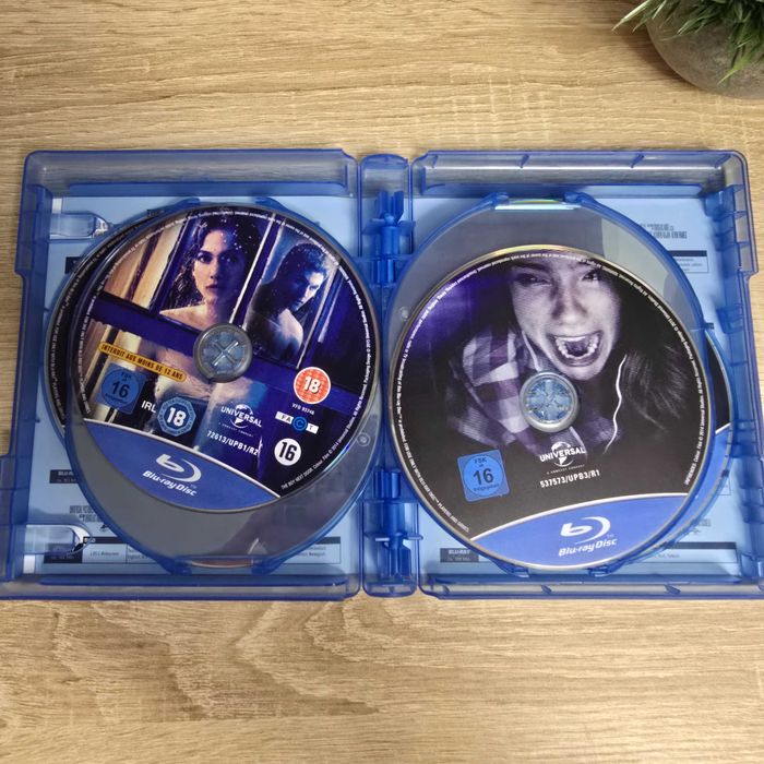 Kolekcja 10 horrorów na płytach bluray, stan idealny