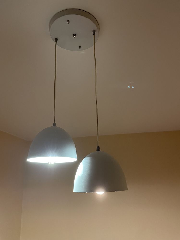 Lampa sufitowa podwójna