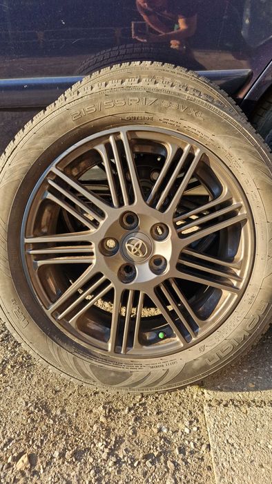 Koła zimowe Toyota Avensis T27 5x114,3 7J ET45 215/55/17