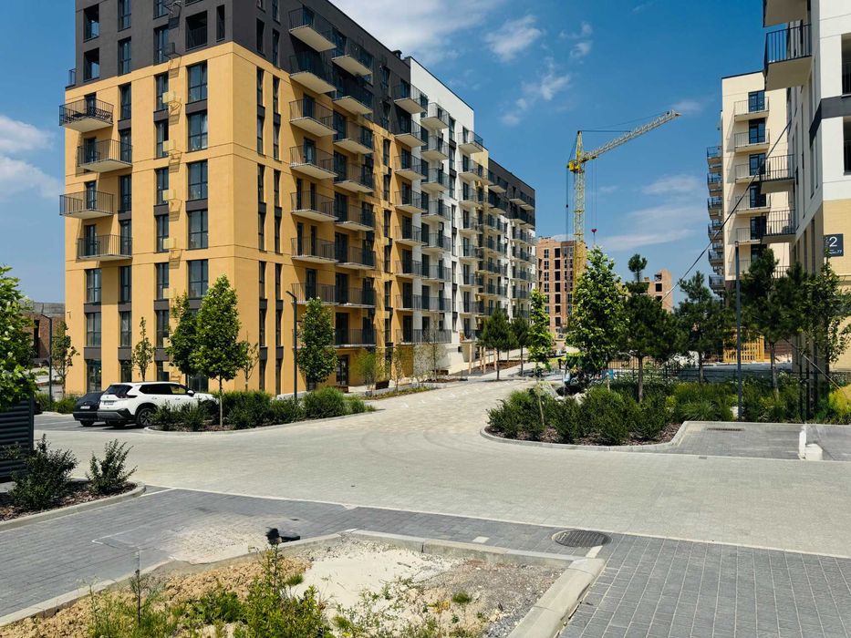 Продаж (Єоселя) 1-кімнатної квартири 41 м2 Пустомити (Львів за 9 км)