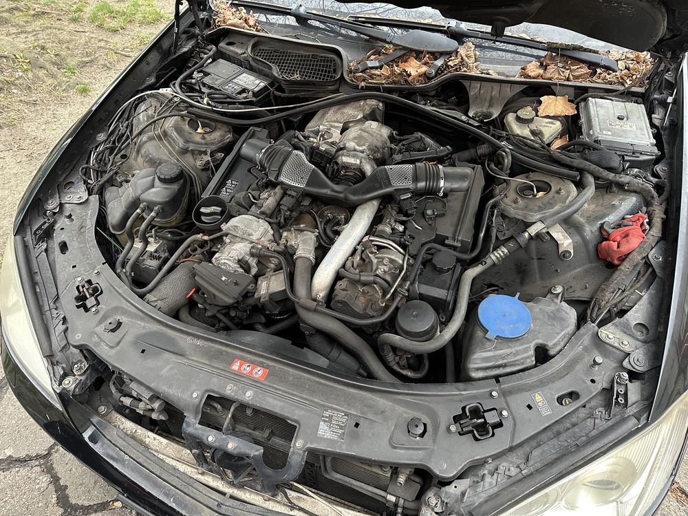 Mercedes S w221 3.2 CDI v6 lekko uszkodzony po kolizji