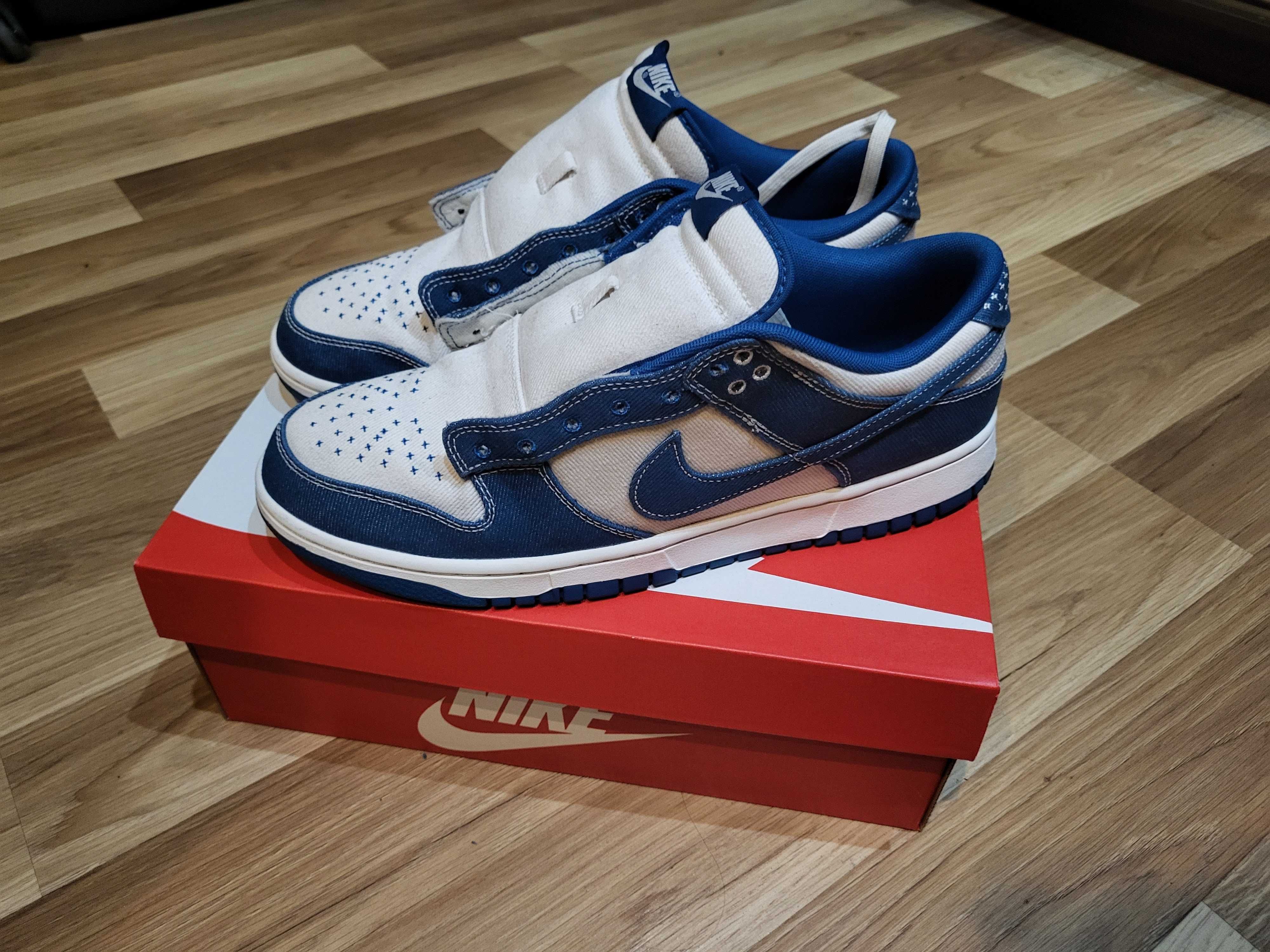 Nike Dunk Low Industrial Blue Sashiko EU46/US12