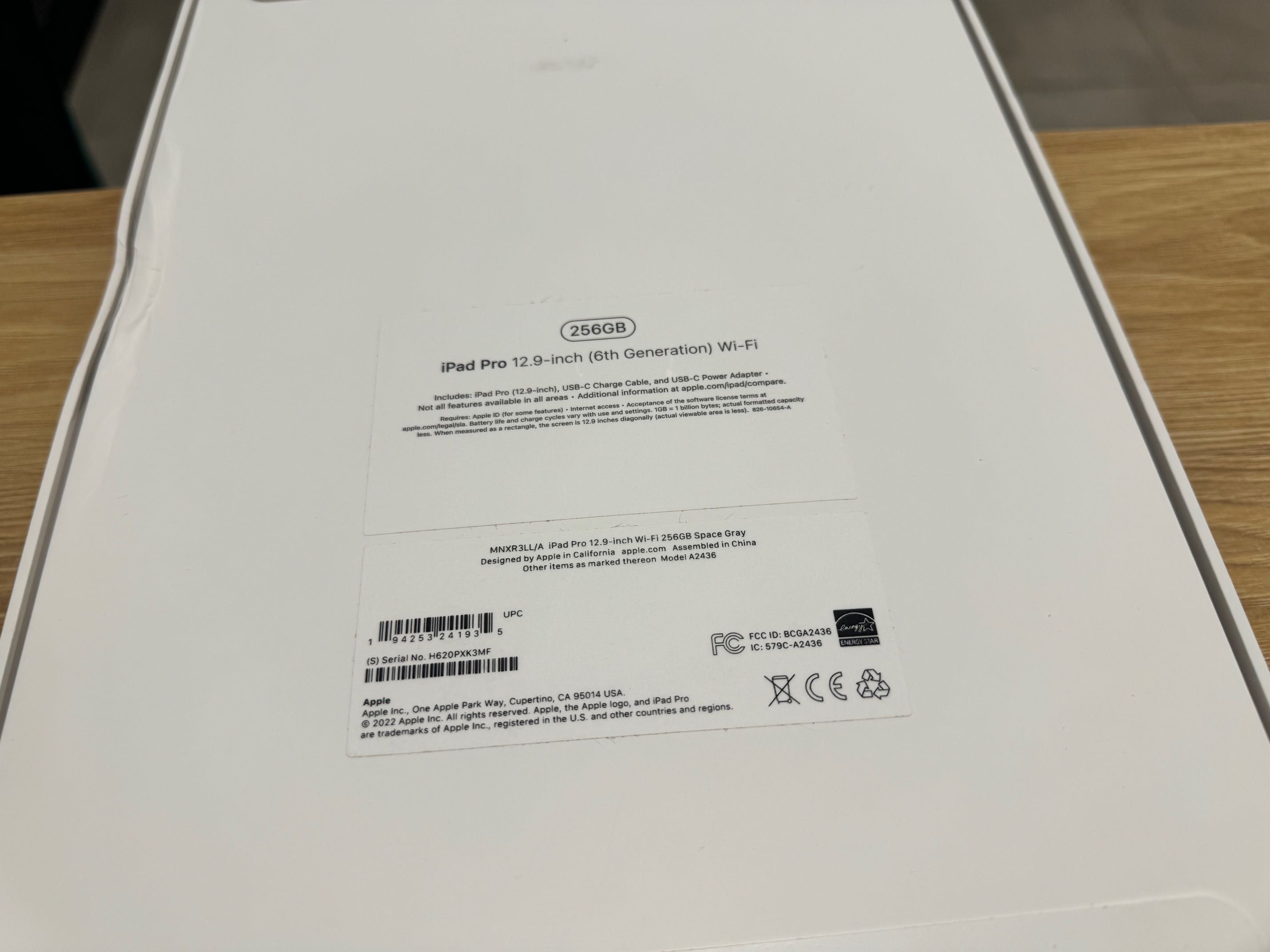 Nowy Apple iPad Pro 12.9 M2 256GB Wi-Fi Gray Szary GW12m Sklep