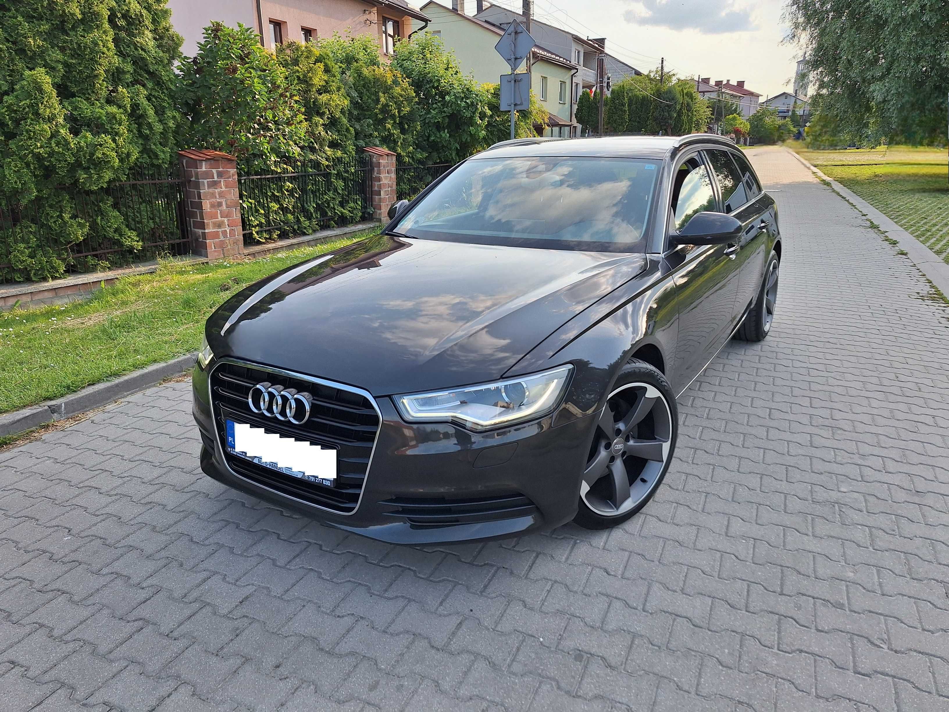 Audi A6 C7 2012r. 2.0TDI 177KM Brązowa*BiXENON*LED*ROTOR 18"*PIĘKNA!!