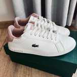 Buty sportowe sneakersy Lacoste białe r. 35