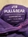 Hoodie/Sweatshirt roxa Pull and Bear