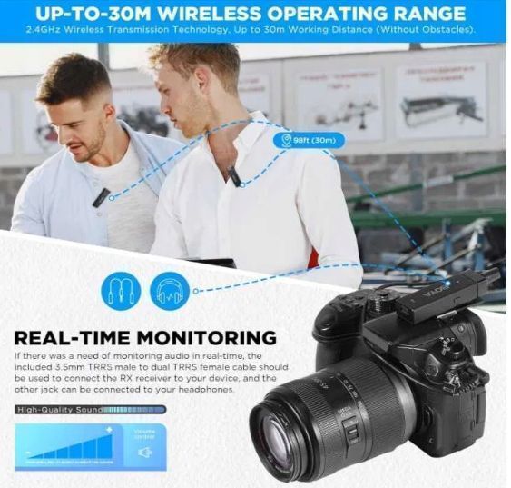 Boya BY-W4 Wielokanałowy 4-kanałowy bezprzewodowy system USZKODZONY