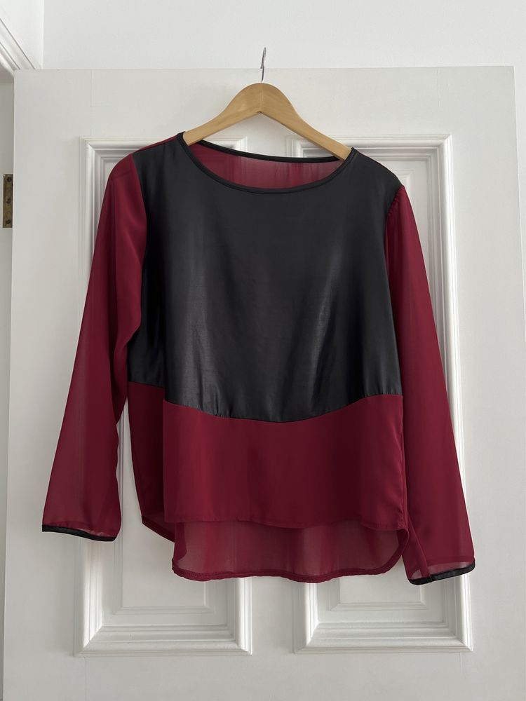 Blusa Bordeaux