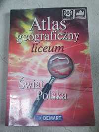 Atlas geograficzny liceum Świat Polska